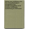 Advies voor richtlijnen voor het milieueffectrapport Aardgaswinning Waddenzeegebied vanaf locaties Moddergat, Lauwersoog en Vierhuizen by Unknown