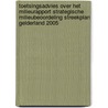 Toetsingsadvies over het Milieurapport Strategische Milieubeoordeling Streekplan Gelderland 2005 by Commissie mer