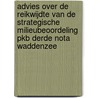 Advies over de reikwijdte van de Strategische Milieubeoordeling PKB Derde Nota Waddenzee door Onbekend