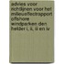 Advies voor richtlijnen voor het milieueffectrapport Offshore Windparken Den Helder I, II, III en IV