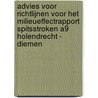 Advies voor richtlijnen voor het milieueffectrapport Spitsstroken A9 Holendrecht - Diemen by Commissie m.e.r.