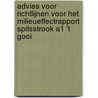 Advies voor richtlijnen voor het milieueffectrapport Spitsstrook A1 't Gooi by Commissie m.e.r.
