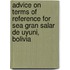 Advice on Terms of Reference for SEA Gran Salar de Uyuni, Bolivia