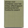 Advies voor richtlijnen voor het milieu-effectrapport bedrijventerrein Hoeksche Waard by Unknown