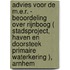 Advies voor de m.e.r. - beoordeling over Rijnboog ( stadsproject, haven en doorsteek primaire waterkering ), Arnhem