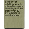 Advies voor richtlijnen voor het milieueffectrapport inrichting voor het storten van C2 AVI-residuen in Noord-Brabant door Onbekend