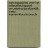 Toetsingsadvies over het milieueffectrapport verbetering IJsselbandijk, traject Werven-Kloosterbosch door Commissie m.e.r.