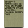 Advies voor richtlijnen voor het milieu-effectrapport Verbetering primaire waterkering noordzijde Bergsche Maas by Unknown