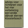 Advies voor richtlijnen voor het MER verbetering Werverdijk dijkvak Werven Kloosterbosch by Unknown