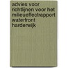 Advies voor richtlijnen voor het milieueffectrapport Waterfront Harderwijk door Commissie voor de m.e.r.