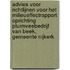 Advies voor richtlijnen voor het milieueffectrapport Oprichting pluimveebedrijf Van Beek, gemeente Nijkerk
