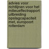 Advies voor richtlijnen voor het milieueffectrapport Uitbreiding opslagcapaciteit MET, Europoort Rotterdam by Commissie voor de m.e.r.