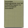 Tussentijds toetsingsadvies over het milieueffectrapport 1e Fase Knooppunt Hoevelaken door Commissie voor de m.e.r.