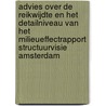 Advies over de reikwijdte en het detailniveau van het milieueffectrapport Structuurvisie Amsterdam door Onbekend