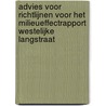 Advies voor richtlijnen voor het milieueffectrapport Westelijke Langstraat by Commissie voor de m.e.r.