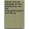 Advies over de reikwijdte en het detailniveau van het milieueffectrapport Mall Tilburg door Onbekend