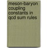 Meson-baryon coupling constants in QCD sum rules door G. Erkol