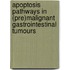 Apoptosis pathways in (pre)malignant gastrointestinal tumours