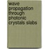 Wave propagation through photonic crystals slabs