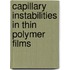Capillary instabilities in thin polymer films