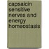 Capsaicin sensitive nerves and energy homeostasis
