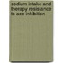 Sodium intake and therapy resistance to ACE inhibition