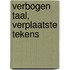 Verbogen taal, verplaatste tekens