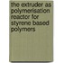The extruder as polymerisation reactor for styrene based polymers