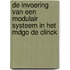 De invoering van een modulair systeem in het MDGO De Clinck