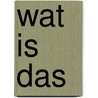 Wat is das door Swildens
