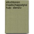 Allochtonen maatschappelyke hulp- dienstv