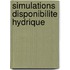 Simulations disponibilite hydrique