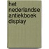 Het Nederlandse Antiekboek display