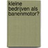 Kleine bedrijven als banenmotor?