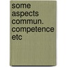 Some aspects commun. competence etc by Geest