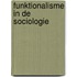Funktionalisme in de sociologie