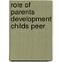 Role of parents development childs peer
