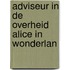 Adviseur in de overheid alice in wonderlan