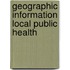 Geographic information local public health