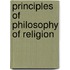 Principles of philosophy of religion