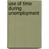 Use of time during unemployment