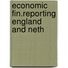 Economic fin.reporting england and neth by Vissink