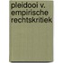 Pleidooi v. empirische rechtskritiek