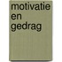Motivatie en gedrag