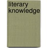 Literary knowledge by Lefevere