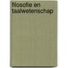 Filosofie en taalwetenschap door Parret