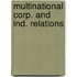 Multinational corp. and ind. relations