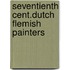 Seventienth cent.dutch flemish painters
