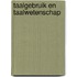 Taalgebruik en taalwetenschap