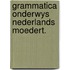 Grammatica onderwys nederlands moedert.